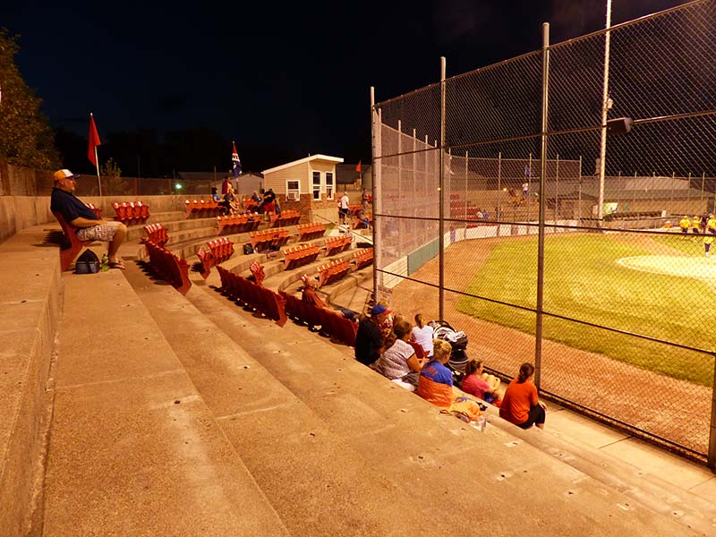 Sam Crawford Field Grandstand Seats Wahoo NE